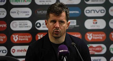 Emre Belözoğlu: "Bugün bizim için kazanmak çok önemliydi"