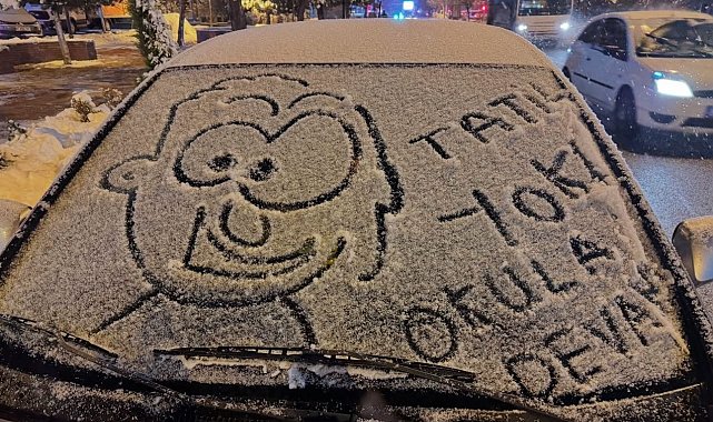 Erzincan için kar yağışı uyarısı