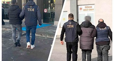 Erzincan'da terör örgütü propagandası yapan 2 kişi tutuklandı