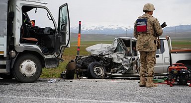 Erzurum'da jandarma bölgesinde bir ayda 14 trafik kazası