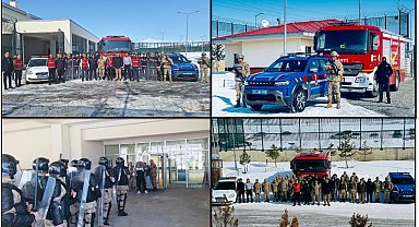 Erzurum'da krizlere müdahale tatbikatı