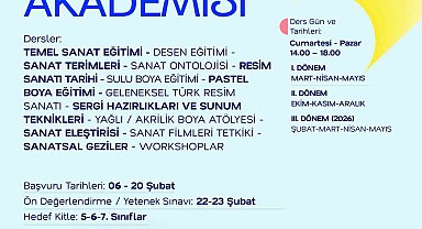 Esenler'de Resim Akademisi kayıtları başladı