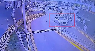 Esenyurt'ta aracının el frenini çekmeyen sürücü araçla sürüklenerek yaralandı