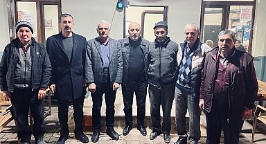 Eski Başkan Davut Aydın ziyaretlerine devam ediyor