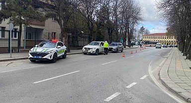 Eskişehir'de emniyet kemer denetimi