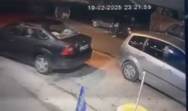 Eskişehir'de restoranın kurşunlanma anı kamerada