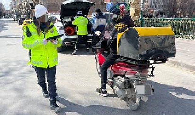 Eskişehir'de trafik denetimleri