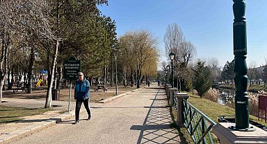 Eskişehirliler, hafta sonu keyfini Kanlıkavak Parkı'nda çıkardı