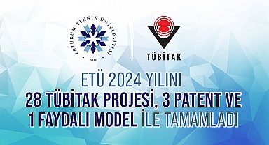 ETÜ 2024 yılını 28 TÜBİTAK projesi, 3 patent ve 1 faydalı model ile tamamladı