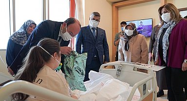 ETÜ'den hastanede tedavi gören çocuklar için anlamlı etkinlik