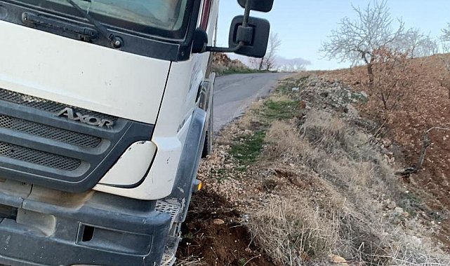 Freni boşalan mikser son anda durdu