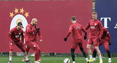 Galatasaray, Rizespor maçı hazırlıklarını Kemerburgaz'da tamamladı