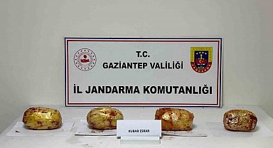 Gaziantep'te yolcu otobüsünde 3 kilo esrar ele geçirildi