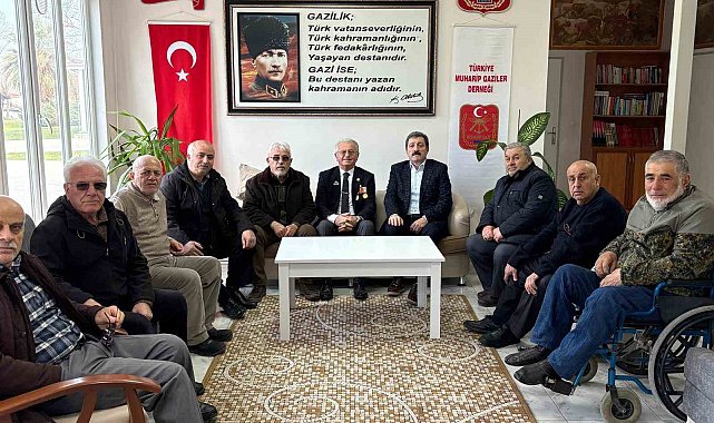 Gazilerden Vali Tavlı'ya hayır duası