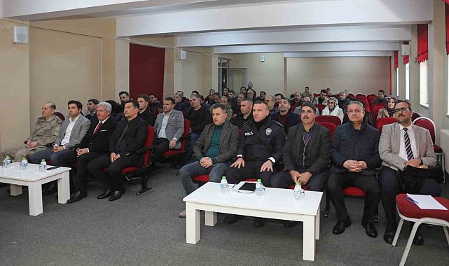 Genç'te öğrencilerin güvenliği için işbirliği toplantısı gerçekleştirildi