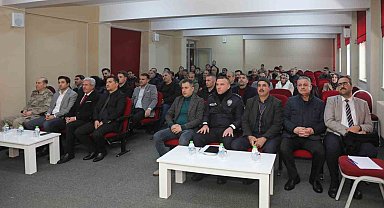 Genç'te öğrencilerin güvenliği için işbirliği toplantısı gerçekleştirildi