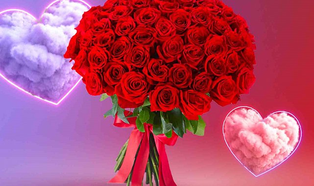 GetirÇarşı'dan Sevgililer Günü'ne özel çiçekler