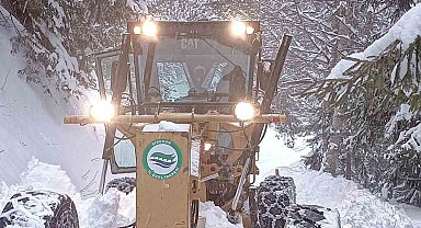 Giresun'da 228 köy yolu ulaşıma kapandı