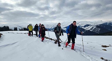 Giresun'da 6 Şubat depremlerinde hayatını kaybedenler anısına yürüyüş düzenlendi