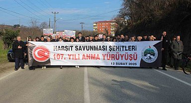 Giresun'da Harşit Zaferi'nin 107. yıldönümü kutlamaları