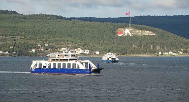 Gökçeada'ya bazı feribot seferleri iptal edildi