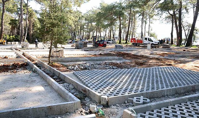 Gökova Konaklamalı Orman Parkında 'Güvenli ve düzenli tatil yeri' düzenlemesi