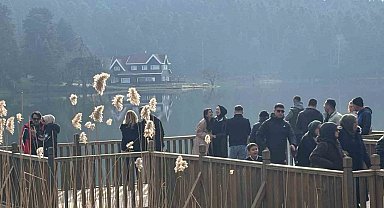 Gölcük Tabiat Parkı'nda sömestr yoğunluğu