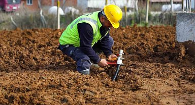 Güçlü altyapı için her türlü şartlarda sahadalar