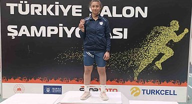 Gülnaz Çetin'den güllede 3.'lük