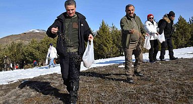 Gümüşhane'de Dünya Sulak Alanlar Günü yürüyüşü yapıldı