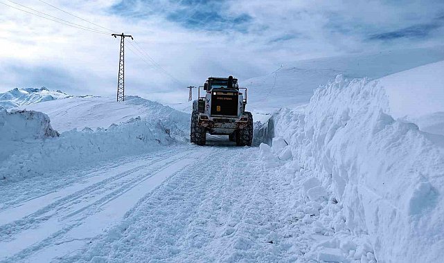 Hakkari'de 2 yerleşim yerine çığ uyarısı