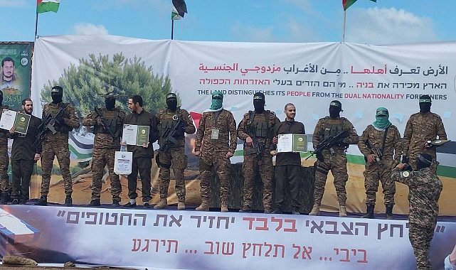Hamas, 3 esiri daha Kızılhaç'a teslim ederek serbest bıraktı