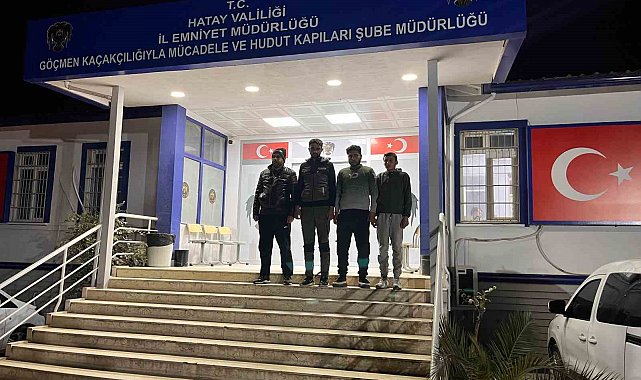 Hatay'da kaçak göçmen yakalandı, 1 organizatör tutuklandı