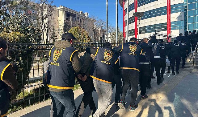 Hırsızlık operasyonunda 14 şahıs tutuklandı