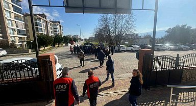 Huzurevinde afet anında tahliye eğitimi verildi