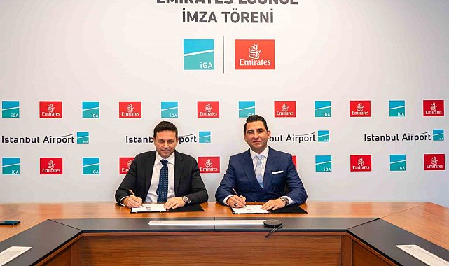 İGA İstanbul Havalimanı ve Emirates'ten iş birliği anlaşması