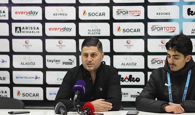 Iğdır FK - Pendikspor maçının ardından