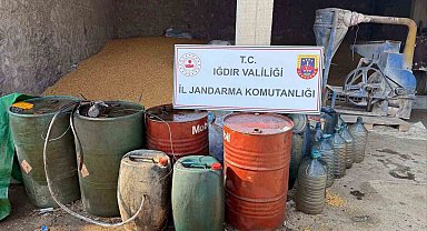 Iğdır'da 3 bin 200 litre kaçak akaryakıt ele geçirildi