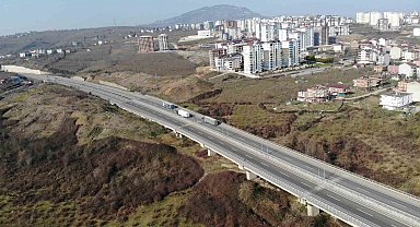 İki şehir arasını 15 dakikaya indirecek yolda çalışmalar sürüyor