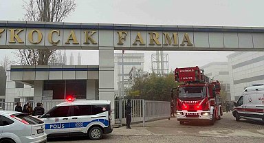 İlaç fabrikasında korkutan patlama