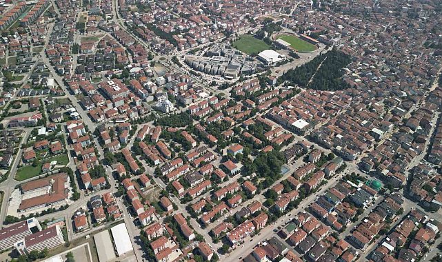 İnegöl'de binaların kimliği oluşturuluyor
