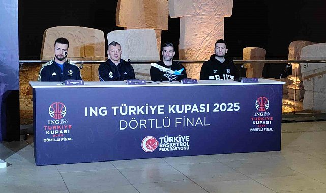 ING Türkiye Kupası Finali'nin basın toplantısı yapıldı