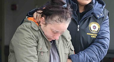 İntihar süsü vermeye çalışan cinayet zanlısı kadın tutuklandı
