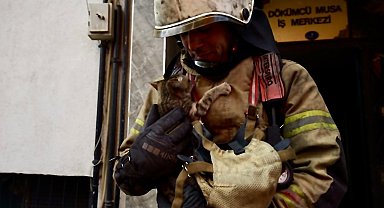 İş hanında çıkan yangın erken müdahale ile söndürüldü