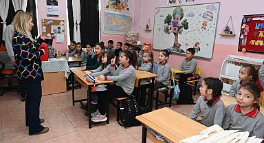 Isparta Belediyesi köy okullarında sıfır atık eğitimi veriyor