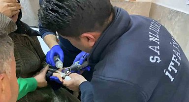 İtfaiyeden yüzük operasyonu