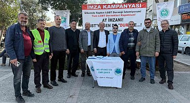 İzmir Mil-Diyanet Sen'den LGBT derneklerinin kapatılması için imza çağrısı
