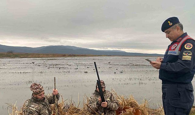 Jandarmadan avcılara sıkı denetim