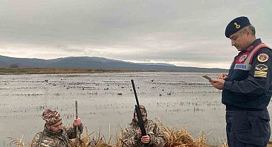 Jandarmadan avcılara sıkı denetim