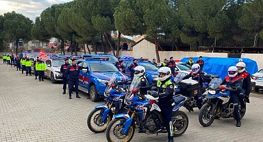 Jandarmadan özel trafik denetimi